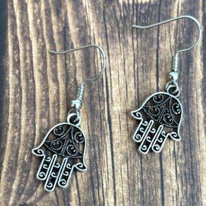 SALE 3 for $15 Hamsa Earrings New